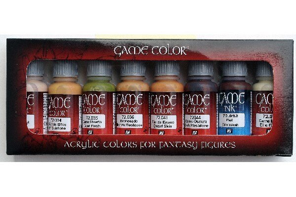 VALLEJO 72295 SKIN COLOR SET (8)