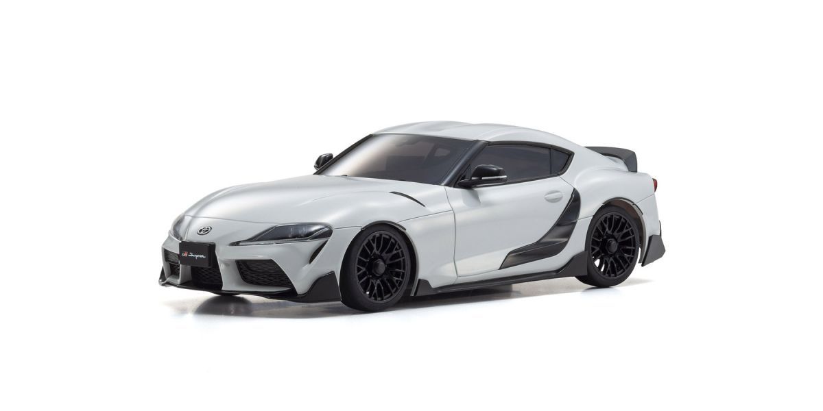 Kyosho 32626W Mini-Z AWD Toyota GR Supra TRD Aero Version White (MA020N-L/KT531P)