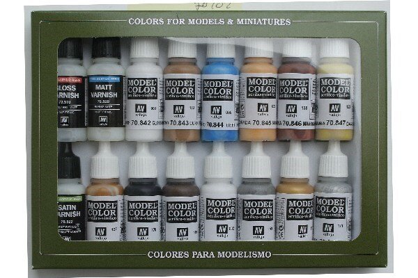 VALLEJO 70102 MODEL COLOR SET 2: FOLKSTONE SPECIAL (16)