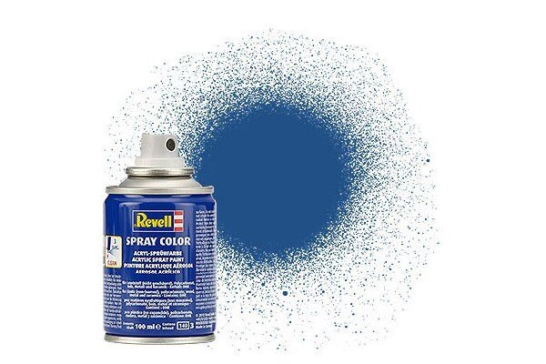 Revell 34156 Spray blue, mat 100 ml.