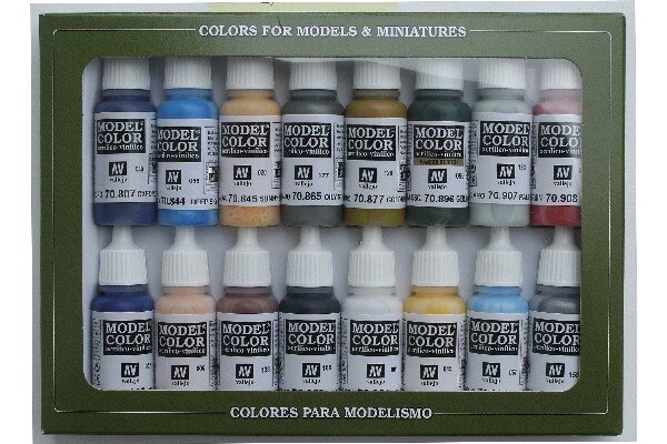 VALLEJO 70111 MODEL COLOR SET:AMERICAN CIVIL WAR (16)