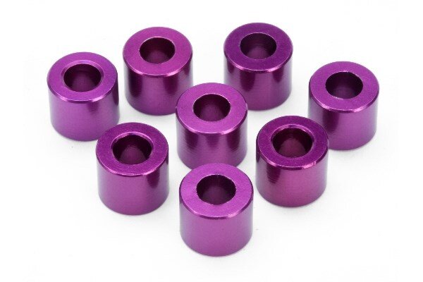 HPI HP86378 Spacer 4X8X6.5Mm(Purple/8Pcs)