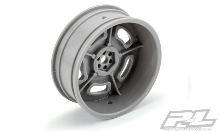 Proline Slot Mag Drag Spec 2.2´ Grå Fälg  Drag Slash 2WD (Fram)´ - 3