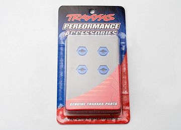 Traxxas 7154X Hjulnav 8mm Alu Blå (4)  1/16