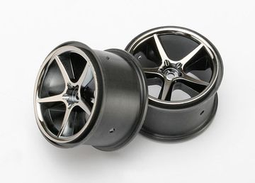 Wheels Gemini Black Chrome 2.2" (2)
