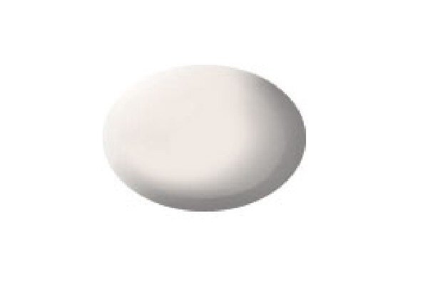 Revell 36105 Matt White (RAL 9001) Aqua Color Acrylic - 18ml