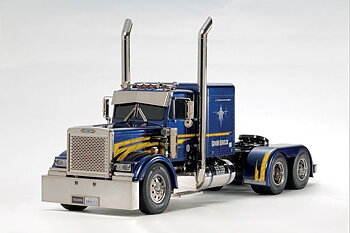 Tamiya 23800 1:14 R/C Full Option - Grand Hauler Metal Blue