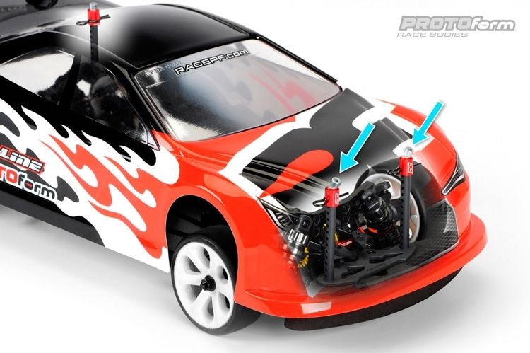 PROTOform Crosshair Karossfäst Hål Markering set - 5