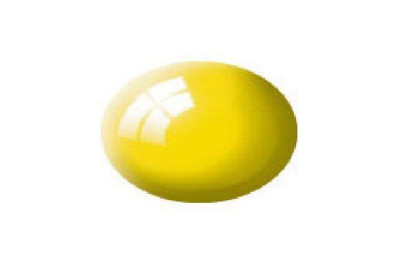 Revell 36112 Gloss Yellow (RAL 1018)Aqua Color Acrylic - 18ml