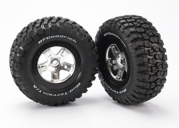 Traxxas 5878 Däck & Fälg, BFGoodrich/SCT, 4WD/2WD Bak (2)