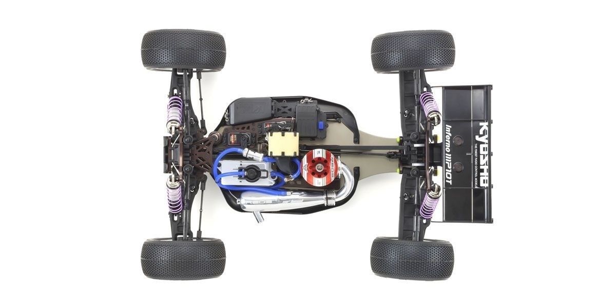 Kyosho 33017B Kyosho Inferno MP10T 1:8 4WD RC Nitro Truggy Kit - 6