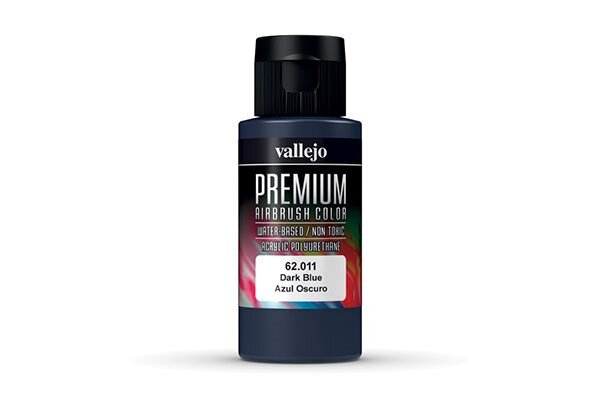 VALLEJO 62011 Dark Blue, - Premium 60ml.