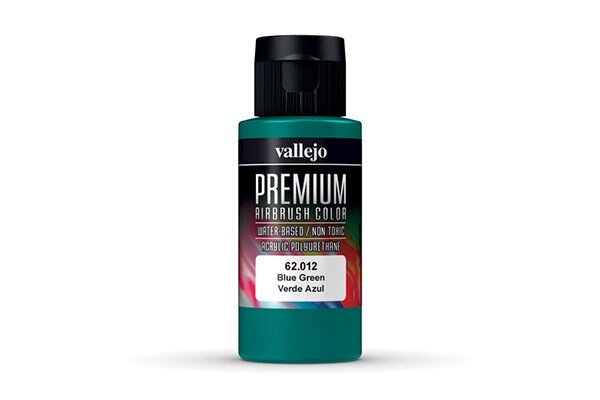 VALLEJO 62012 Blue Green, - Premium 60ml.
