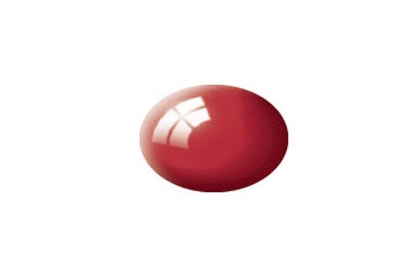 Revell 36134 Gloss Italian Red Aqua Color Acrylic - 18ml