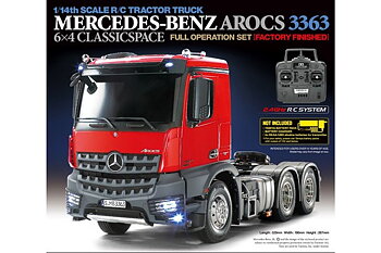 Tamiya 23802 1:14 R/C Full Option - Mercedes-Benz Arocs 3363 6x