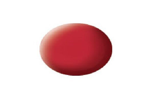 Revell 36136 Matt Carmine Red (RAL 3002) Aqua Color - 18ml