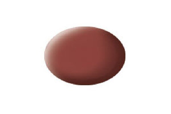 Revell 36137 Matt Reddish Brown (RAL 3009) Aqua Color - 18ml