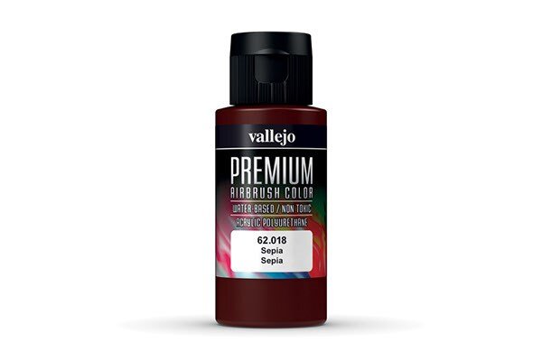 VALLEJO 62018 Sepia, - Premium 60ml.