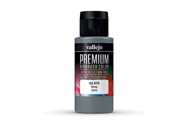 VALLEJO 62019 Grey, - Premium 60ml.