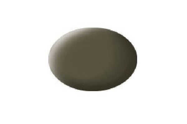 Revell 36146 Matt NATO Olive (RAL 7013)Aqua Color Acrylic18ml