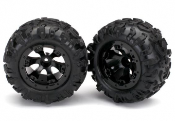 Tires & Wheels Canyon AT/Geode Black 2.2" 1/16 (2)