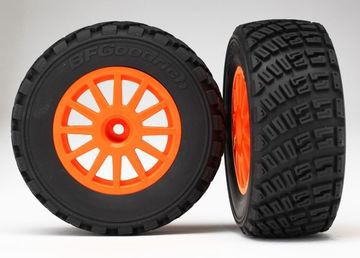 Tires & Wheels BFGoodrich/Orange Rally 1/10 TSM (2)