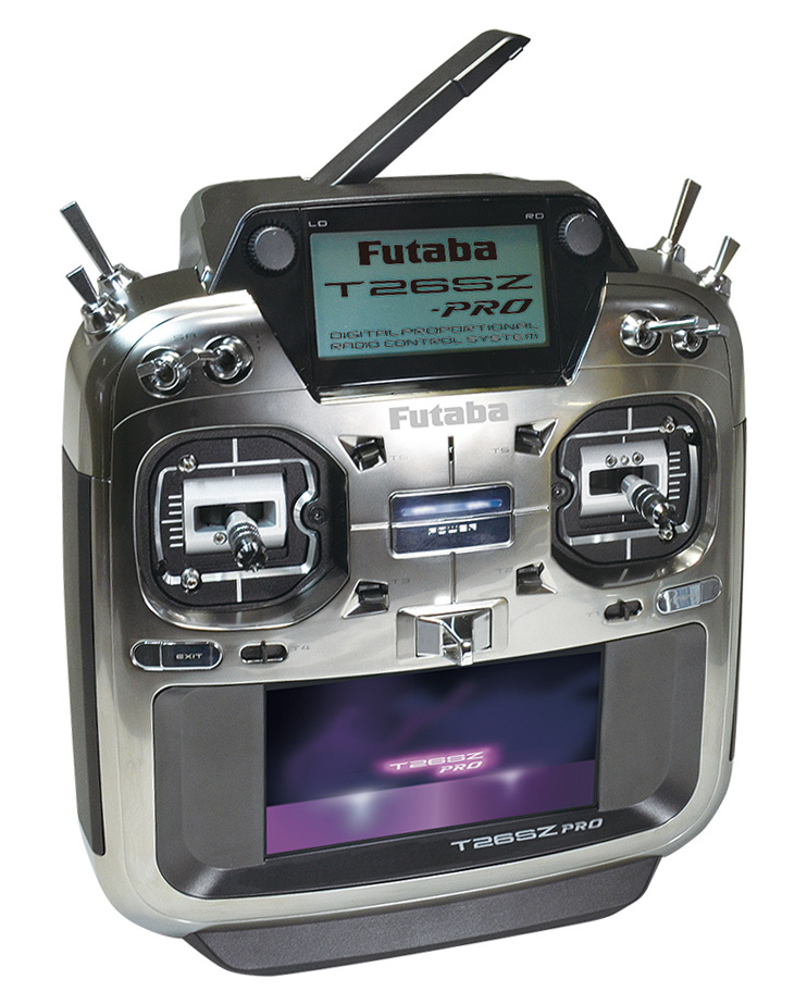 Futaba T26SZ-PRO Radio FASSTest26, R7208SB, 2S LiPo - 3