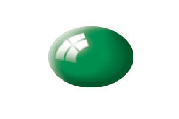 Revell 36161 Gloss Emerald Green (RAL 6029) Aqua Color - 18ml