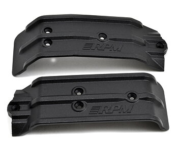 RPM 72252 Front &amp; Rear Hatch Plate Black Mini Maxx/XRT