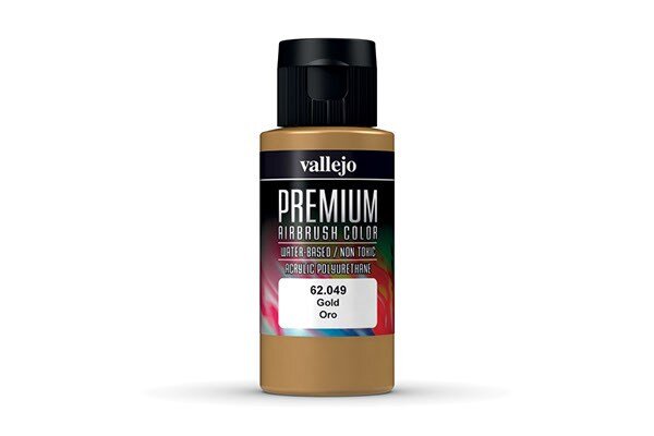 VALLEJO 62049 Gold, - Premium 60ml.