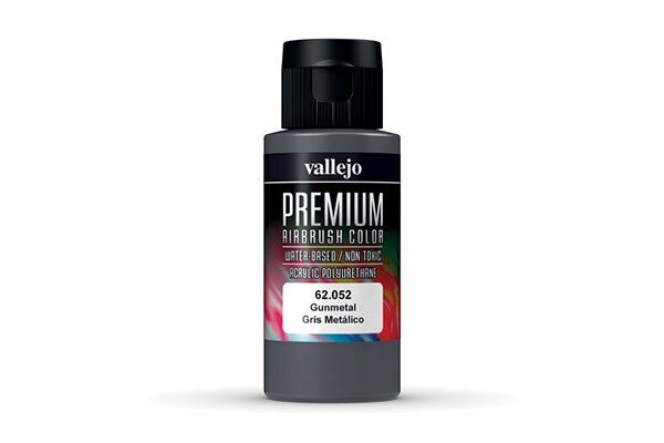 VALLEJO 62052 Gunmetal, - Premium 60ml.