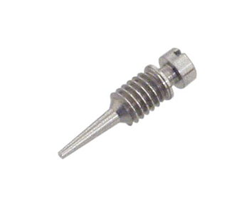 Low speed needle valve