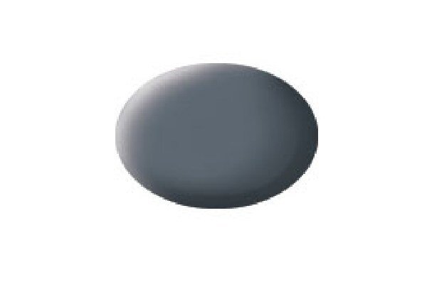 Revell 36177 Matt Dust Grey (RAL 7012)Aqua Color Acrylic 18ml