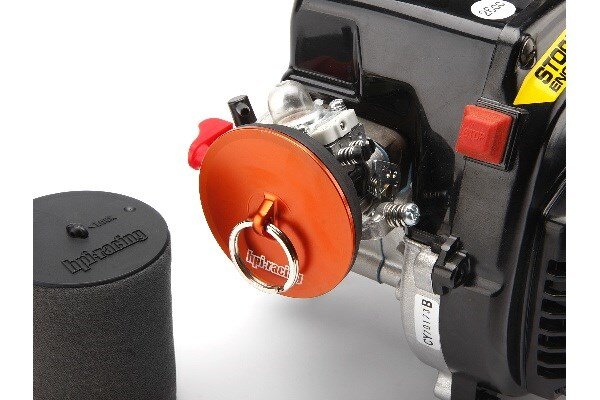 HPI HP86700 Aluminum Air Filter Maintenance Cap (Orange)