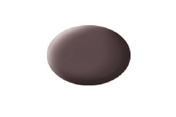 Revell 36184 Matt Leather Brown (RAL 8027) Aqua Color - 18ml