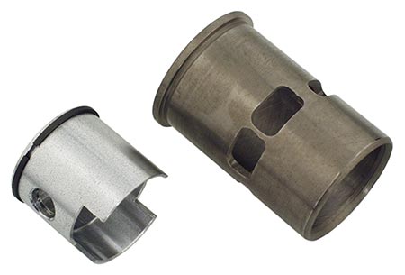 Piston & liner  side exhaust
