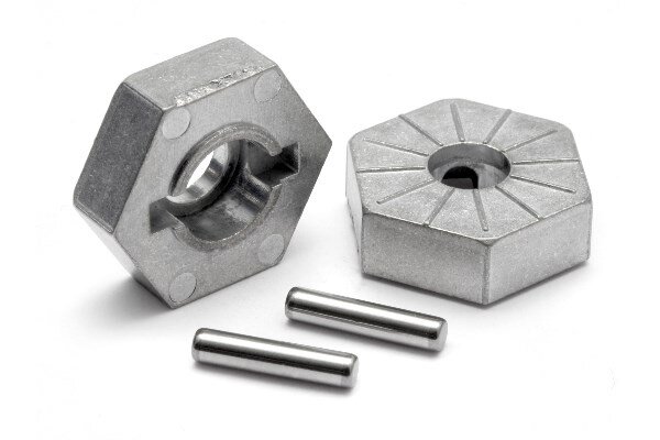HPI HP86804 Hex Wheel Hub 17Mm (Silver)