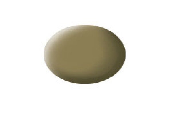 Revell 36186 Matt Olive Brown (RAL 7008) Aqua Color - 18ml