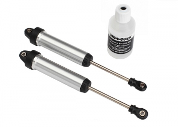 Shocks GTR 134mm Alu Silver (No Threads) (2)