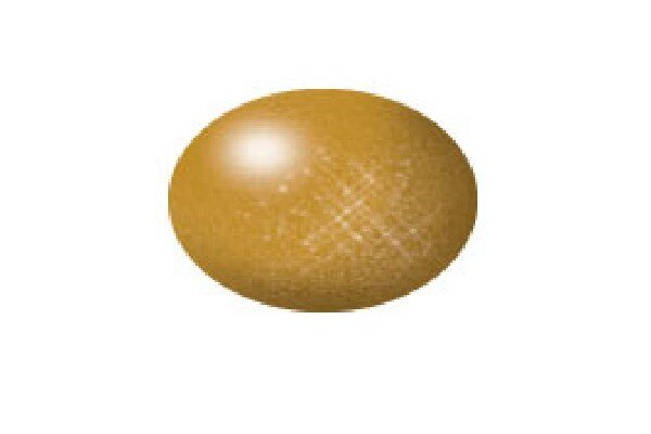 Revell 36192 Metallic Brass Aqua Color Acrylic - 18ml
