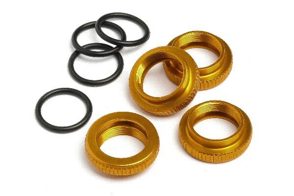 HPI HP86839 Aluminum Preload Collar 13Mm (4Sets)