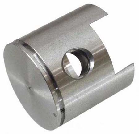 Piston side exhaust