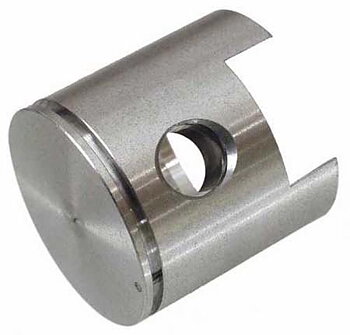 Piston side exhaust
