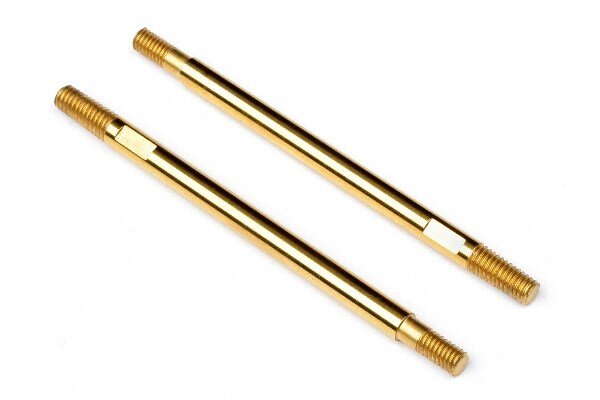 HPI HP86842 Titanium Nitride Coated Shock Shaft 3X50Mm (2Pcs)