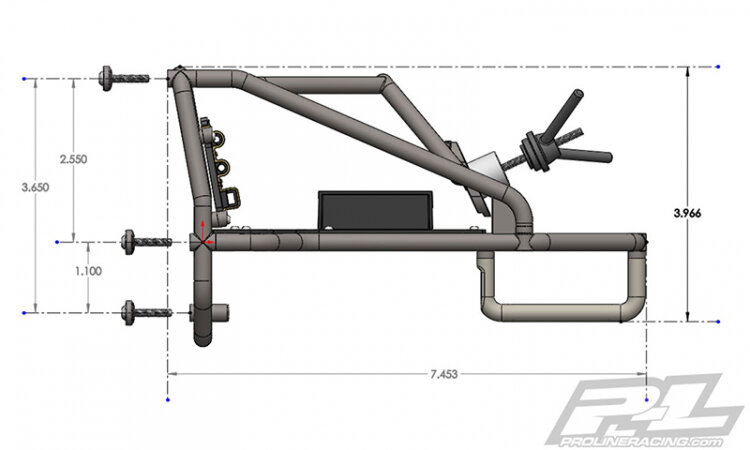 Proline Störtbur Pro-Line Cab Only Crawler Kaross - 2