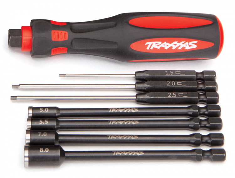 Traxxas 8712 Speed Bit Master Set Insex & Hylsa (7-delar) - 12
