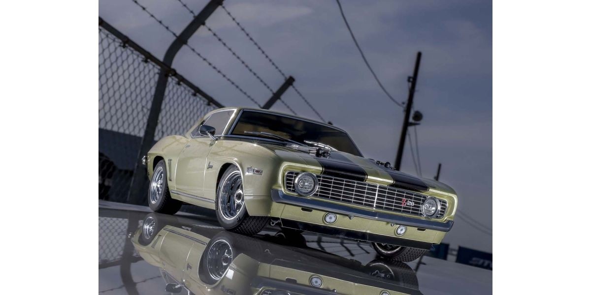 Kyosho 34418T2B Kyosho Fazer MK2 Chevy Camaro Z28 1969 Frost Green 1:10 Readyset - 2