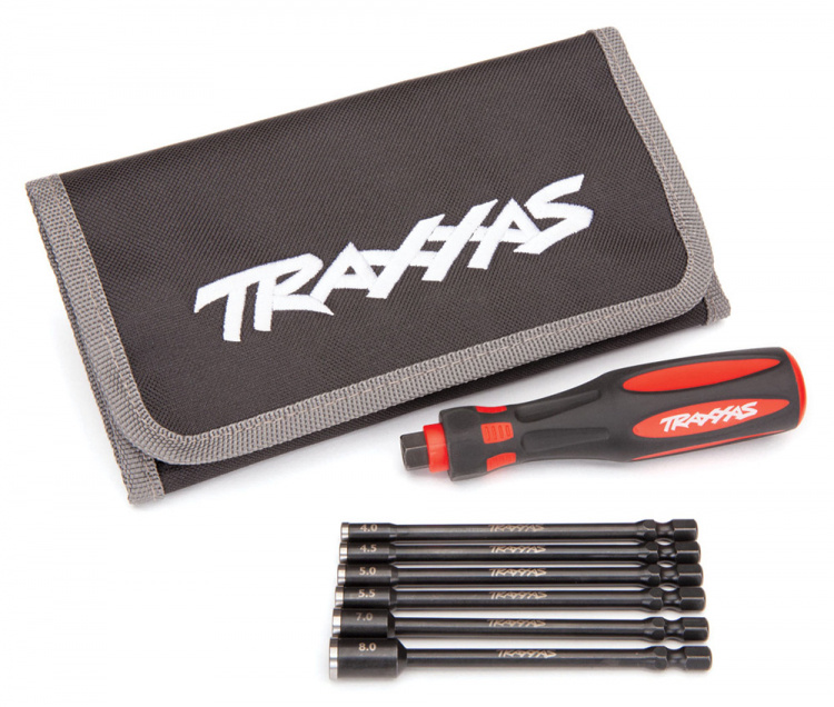 Traxxas 8719 Speed Bit Master Set Hylsa (4,0/4,5/5,0/5,5/7,0/8,0)
