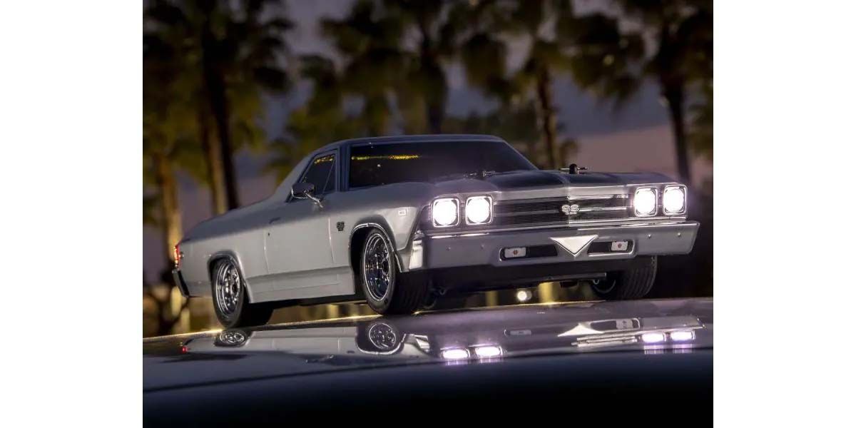 Kyosho 34419T2B Kyosho Fazer MK2 (L) Chevy El Camino SS396 1969 Type2 1:10 Readyset - 5