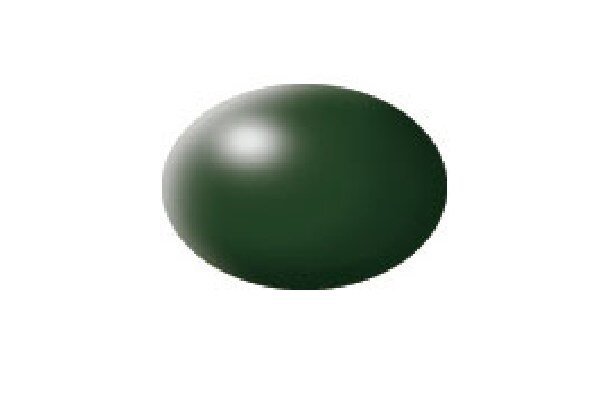 Revell 36363 Silk Dark Green(RAL 6020)Aqua Color Acrylic 18ml